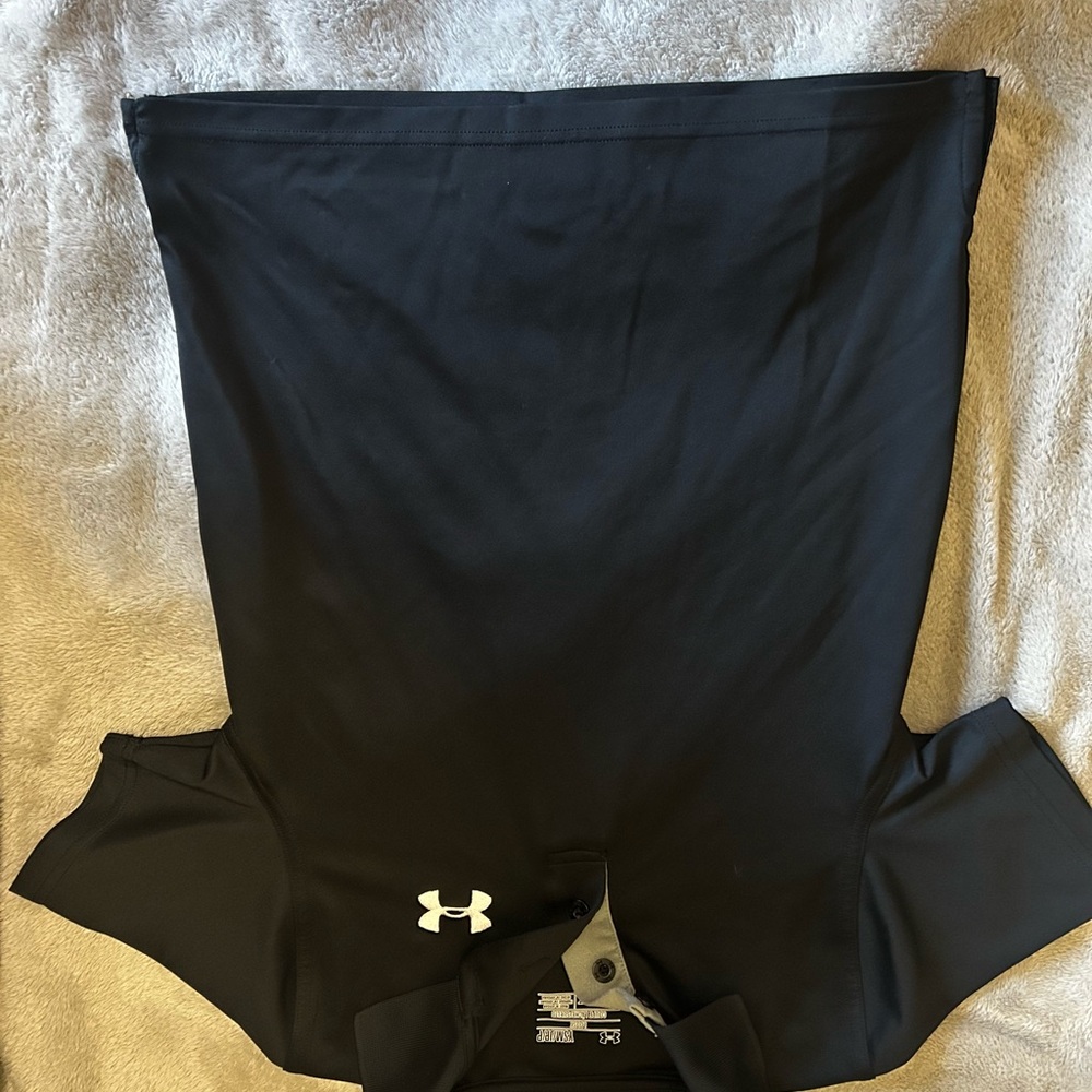 Under Armour Black Polo Shirt